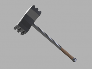 war hammer 3D 모델