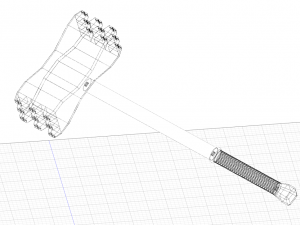war hammer 3D Model