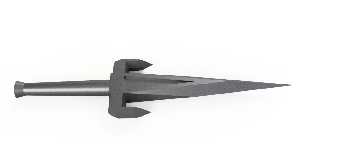 dagger 3D Model .c4d .max .obj .3ds .fbx .stl .blend 