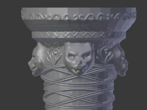 columncats низька якість 3D Принт Модель