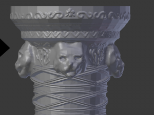 columncats low quality 3D-Druckmodell
