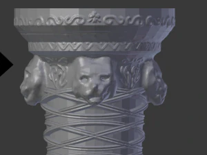 columncats low quality 3D Print Model