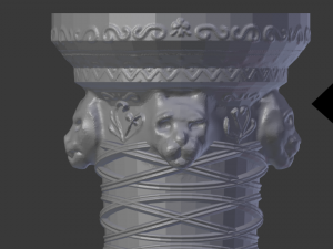 columncats low quality 3D-Druckmodell