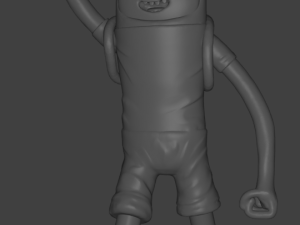 finn at highpoly adventure time 3dprinting 3D 프린트 모델