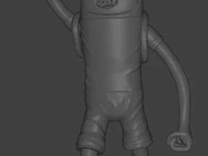 芬恩在高聚冒险时间 3D 打印 3D 打印模型