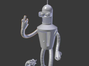 bender rodriguess robot 3dprinting 3D Model