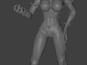 bowsette bowser mario crown 3dprint character 3D Model