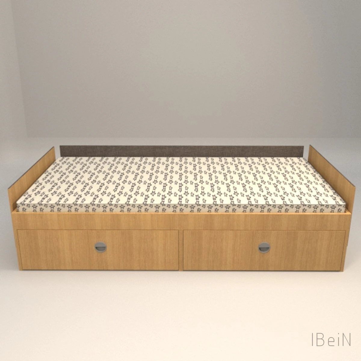 bed v13 3D Model .c4d .max .obj .3ds .fbx .stl .blend 