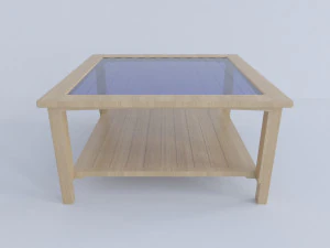 p&oacute;łka stołowa Model 3D