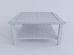 table shelf Modèle 3D
