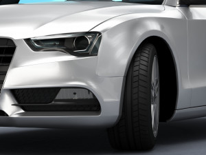 audi a5 sportback 2012 3D 模型