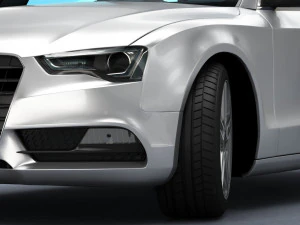 audi a5 sportback 2012 3D Model