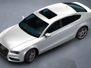 audi a5 sportback 2012 3D 模型