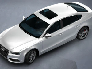 audi a5 sportback 2012 3D Model