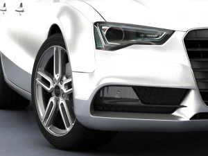 audi a5 sportback 2012 3D Model