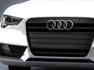 audi a5 sportback 2012 3D 模型