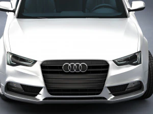 audi a5 sportback 2012 3D Model
