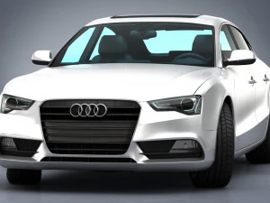 audi a5 sportback 2012 3D Model