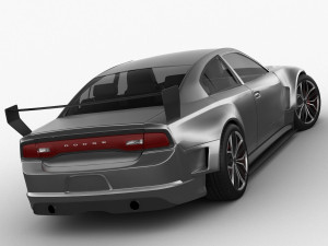dodge charger 2012 restyling 3D 模型