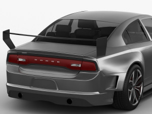 dodge charger 2012 restyling 3D 模型