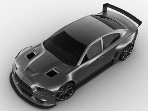 dodge charger 2012 restyling 3D Model