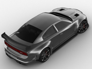 dodge charger 2012 restyling 3D 模型