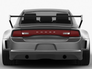 dodge charger 2012 restyling 3D 模型