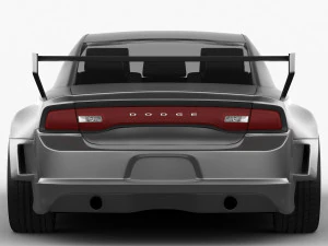 dodge charger 2012 restyling 3D Model