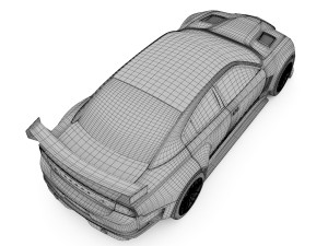 dodge charger 2012 restyling 3D 模型