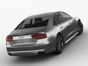 audi s8 2012 3Dモデル