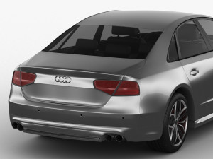 audi s8 2012 3Dモデル