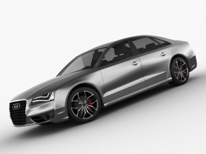 audi s8 2012 3Dモデル