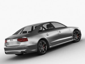 audi s8 2012 3D Model