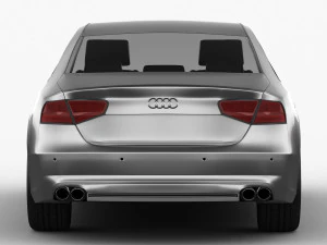 audi s8 2012 3D Model