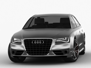 audi s8 2012 3Dモデル