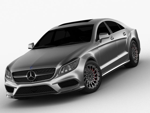 mercedes benz cls 2015 Modelo 3D .c4d .max .obj .3ds .fbx .stl .blend 