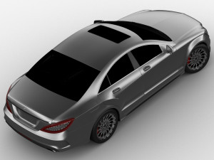 mercedes benz cls 2015 Modelo 3D