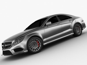 mercedes benz cls 2015 Modelo 3D