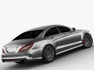 mercedes benz cls 2015 Modelo 3D