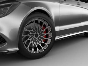 mercedes benz cls 2015 Modelo 3D