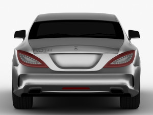 mercedes benz cls 2015 Modelo 3D