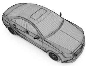 mercedes benz cl 2015 Modelo 3D
