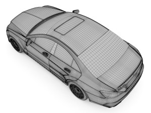 mercedes benz cls 2015 Modelo 3D