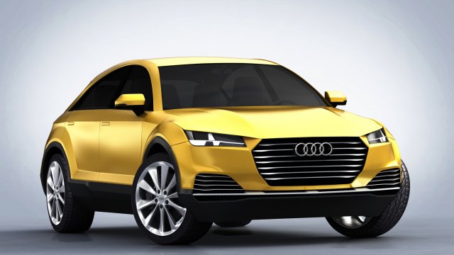 audi q4 suv 2019 3D Model .c4d .max .obj .3ds .fbx .stl .blend 