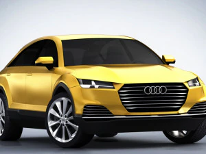 audi q4 suv 2019 3D Model