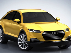 audi q4 suv 2019 3D Model