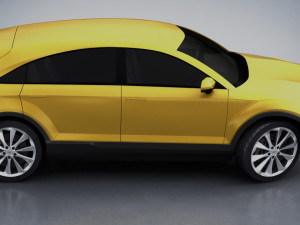 audi q4 suv 2019 3D Model