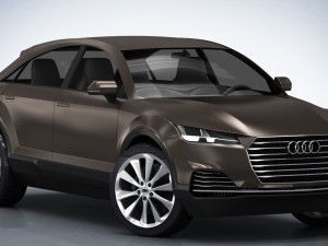 audi q4 suv 2019 3D Model