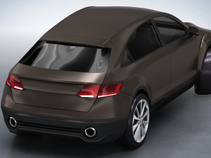 audi q4 suv 2019 3D Model