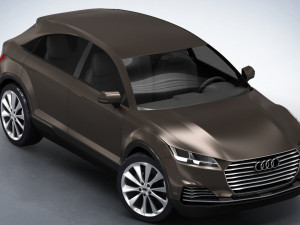 audi q4 suv 2019 3D Model